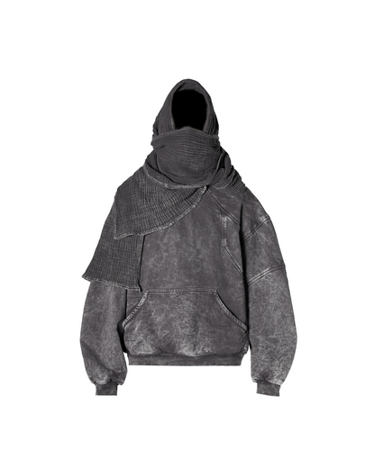 Scarf hoodie
