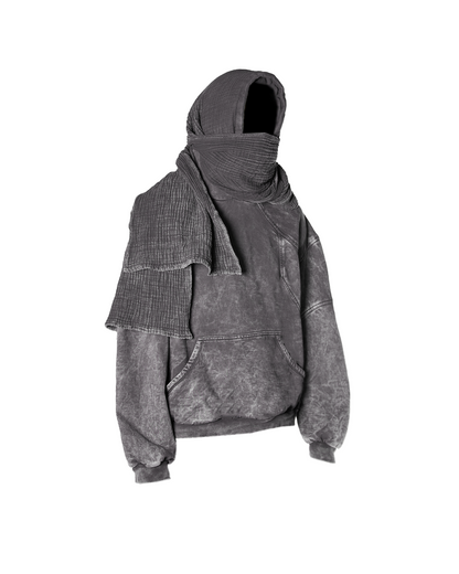 Scarf hoodie