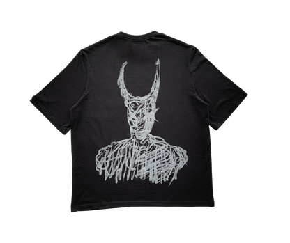 Ghost T shirt black